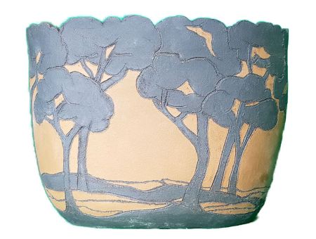 Cache-pot silhouette