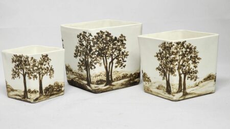 Cache pot carre n° 5